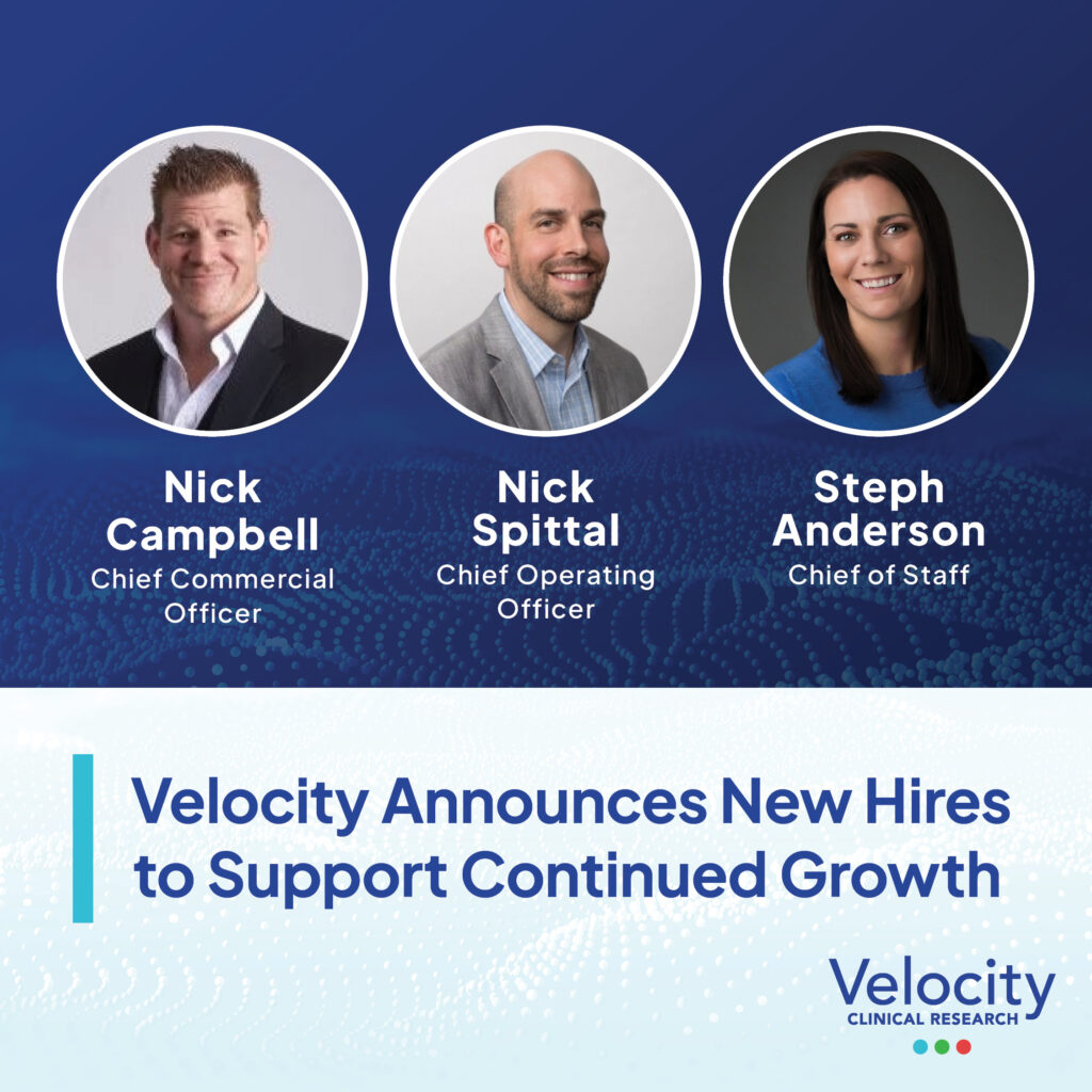 Velocity Announces New Hires to Support Continued Growth