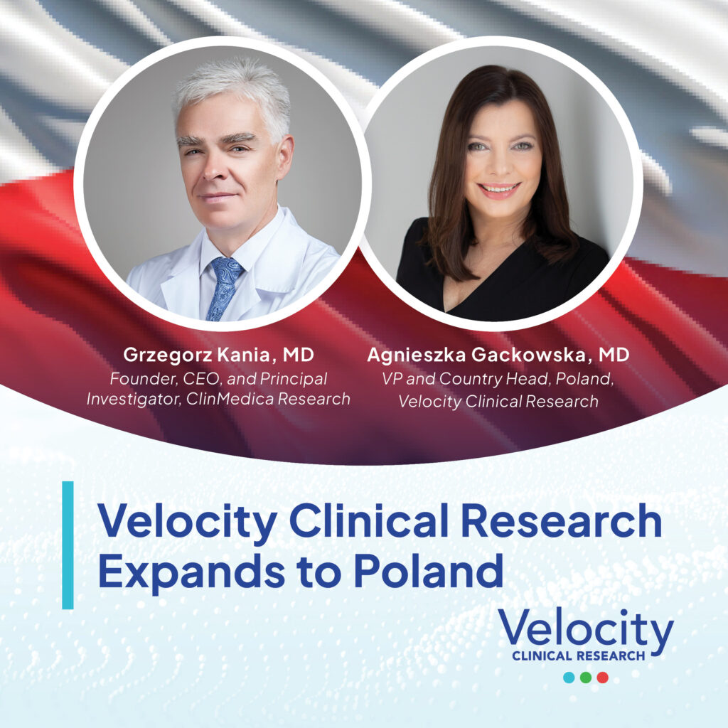 Velocity Clinical Research Expands to Poland (1)