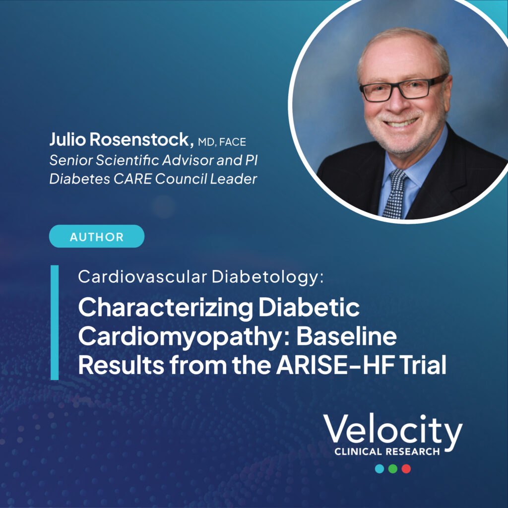 Cardiovascular Diabetology - Characterizing Diabetic Cardiomyopathy - Baseline Results from the ARISE-HF Trial