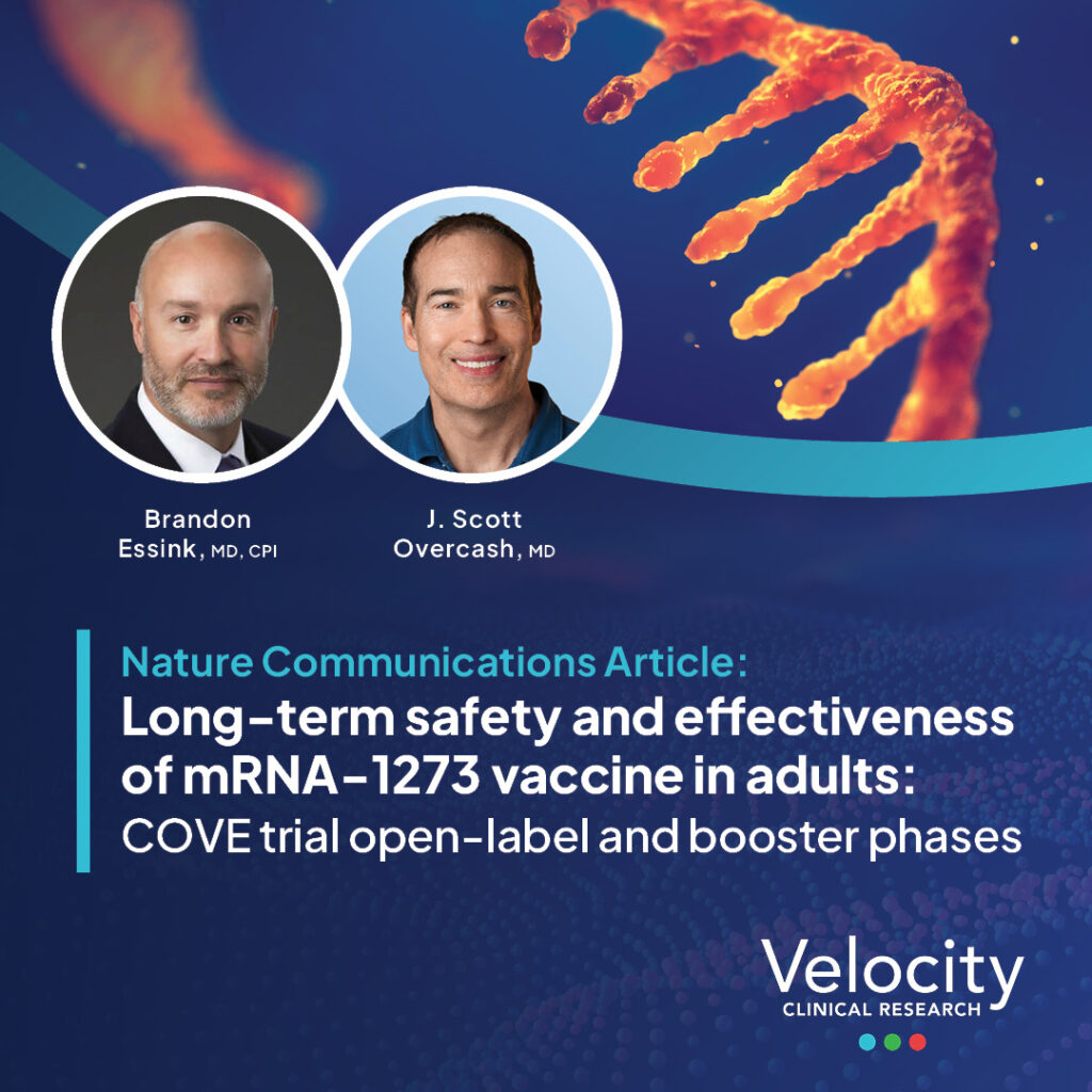 Nature Communications Article - Long-term safety and effectiveness of mRNA-1273 vaccine in adults