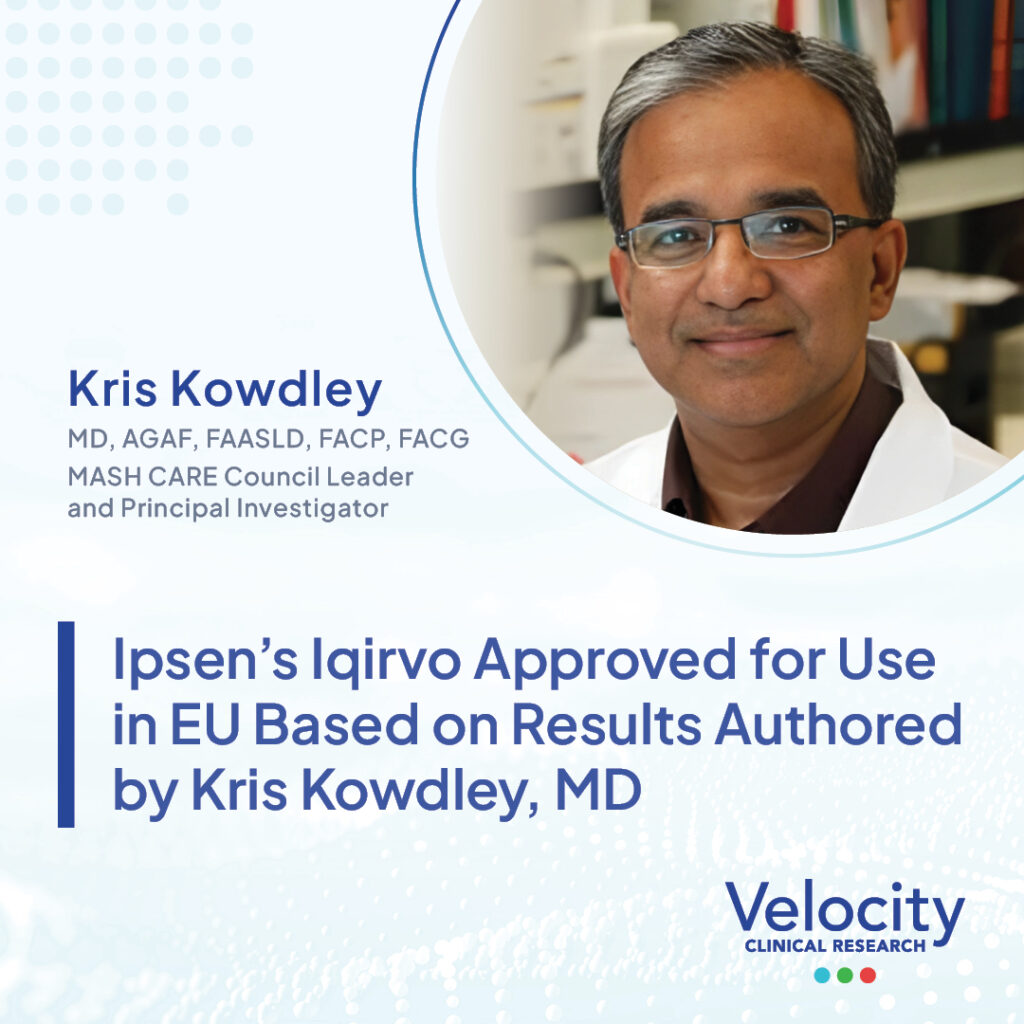 Ipsens Iqirvo Approved for Use in EU Based on Results Authored by Kris Kowdley MD (2)