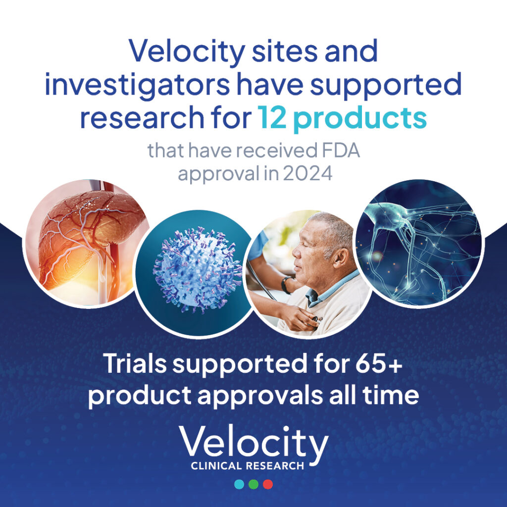 trials supported for 65 plus product approvals all time