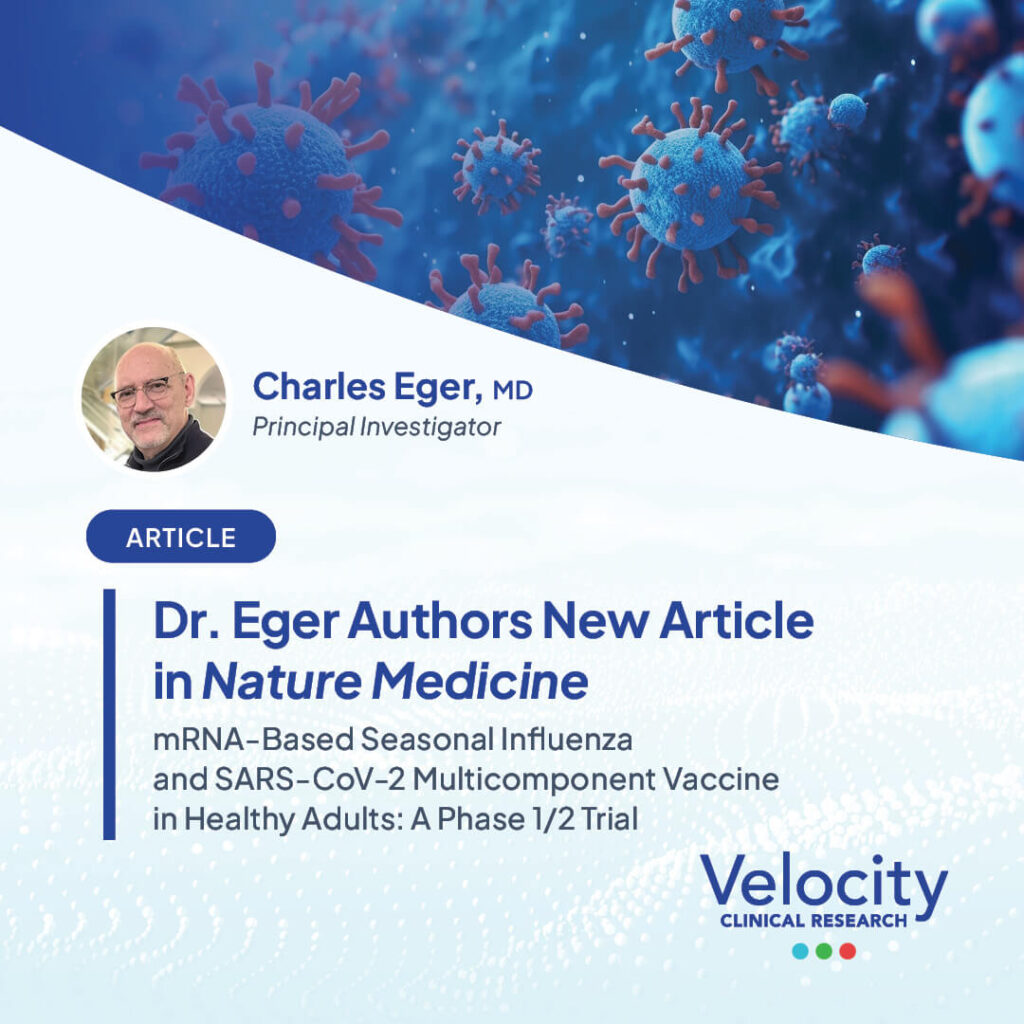 Charles Eger Nature Medicine Article