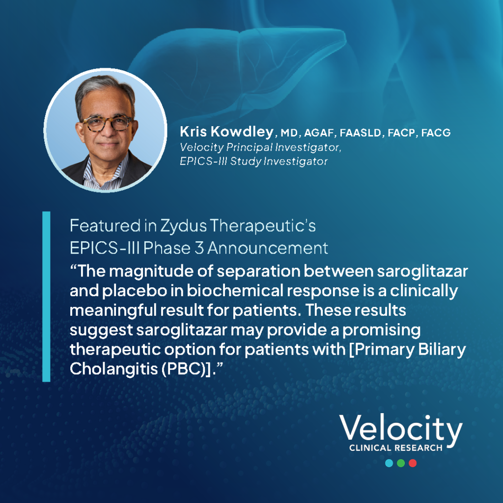 Velocity Clinical Research - Clinical Trial Site Organization